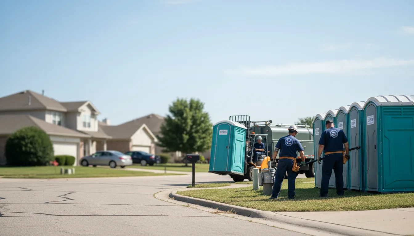 Porta Potty Rental in Maud, OK near me